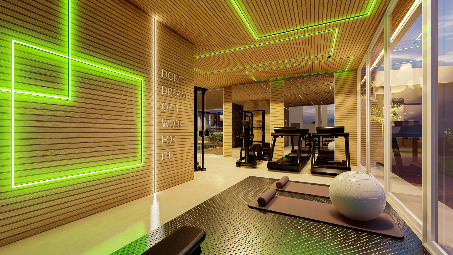 Fitness do Amalfi Beach Residences