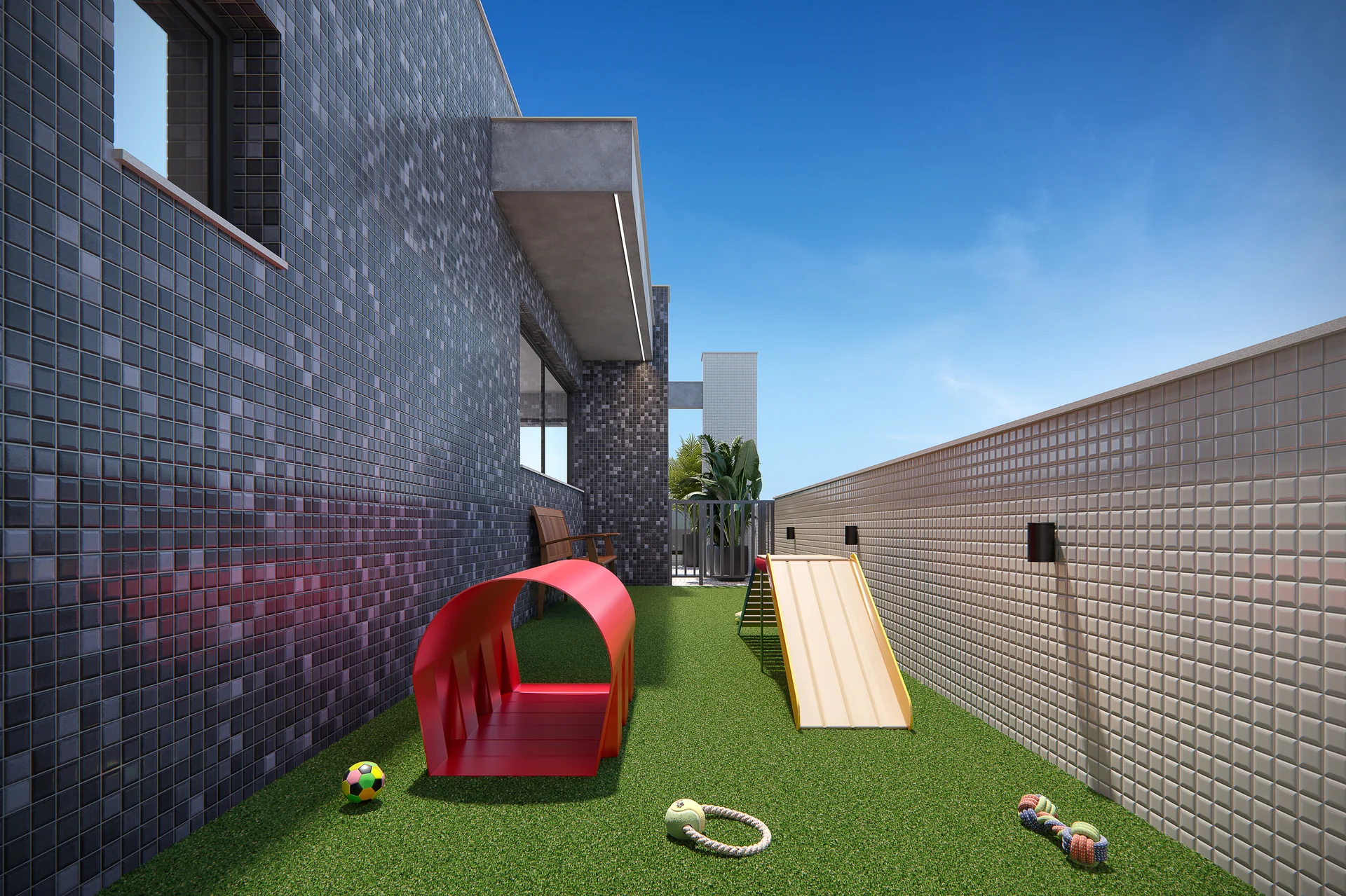 Espaço Pet da cobertura do Felicitá Residence, 2,84 m²