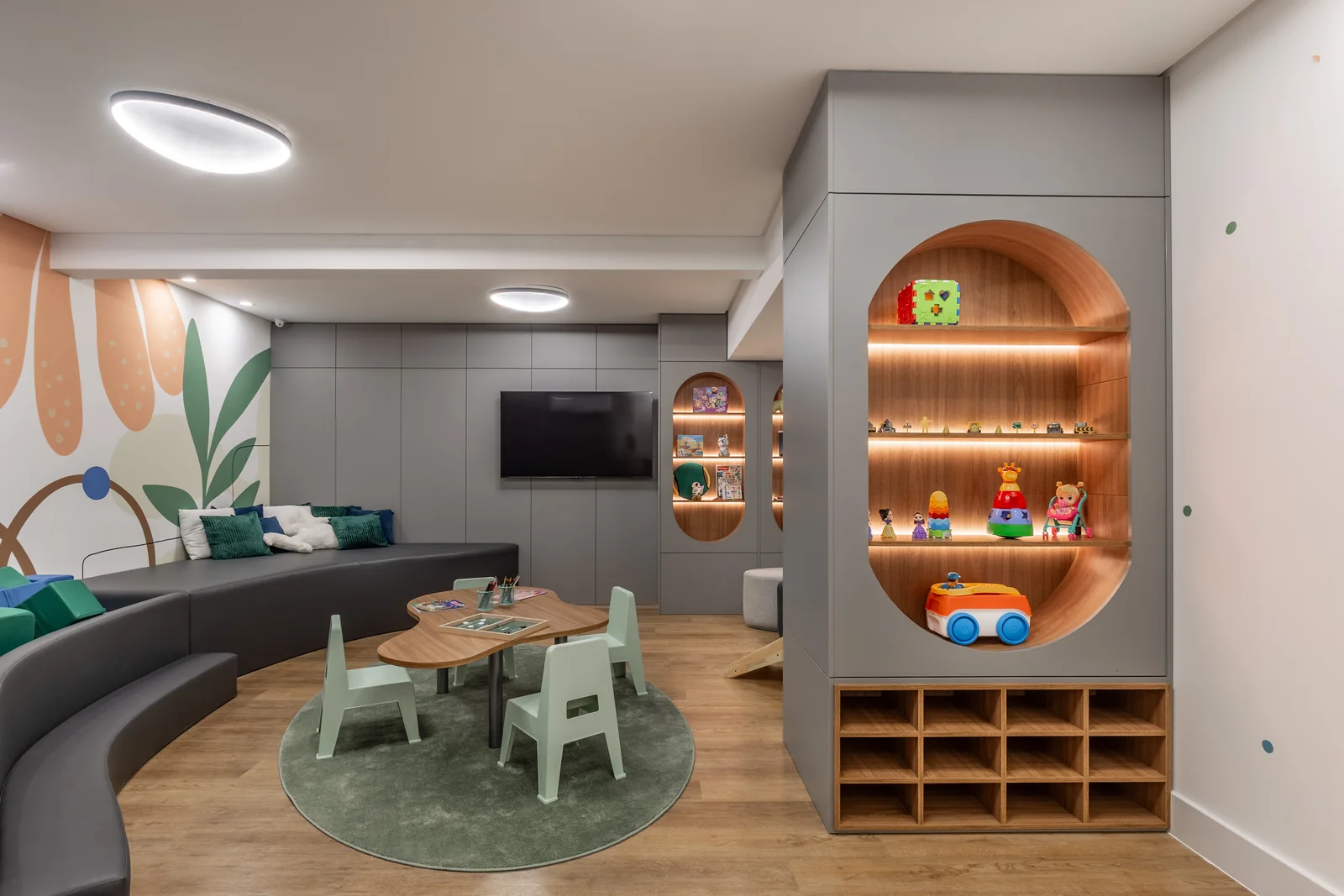 Espaço kids no 3º pavimento do Santé Beach Home, área para crianças em Capão da Canoa